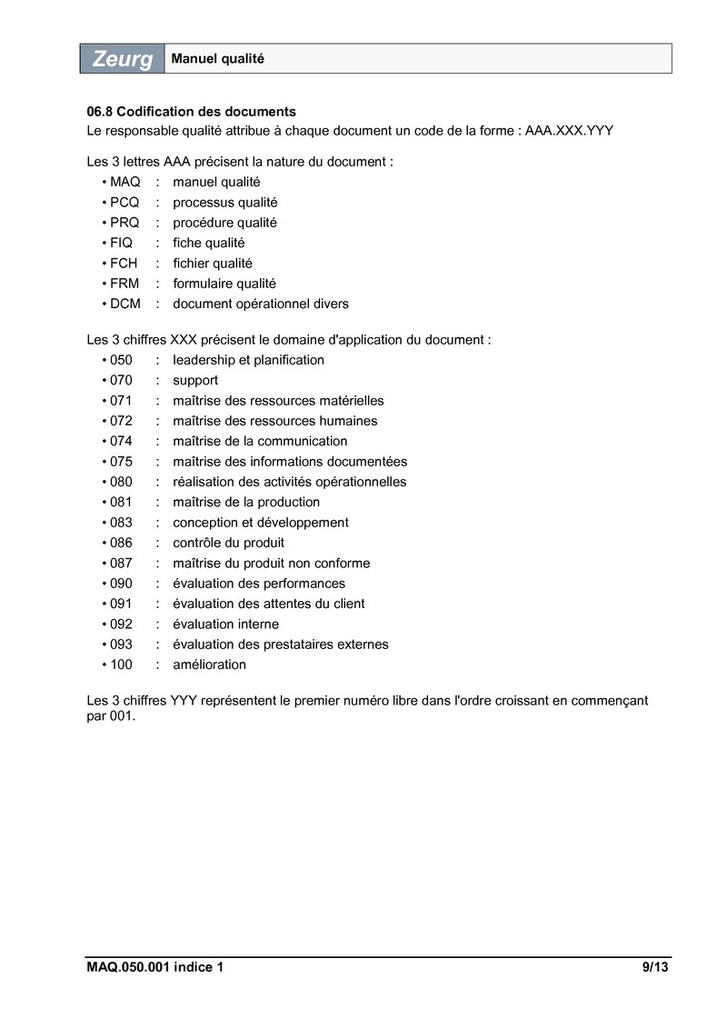 Manuel qualité ISO 9001 version 2024 09